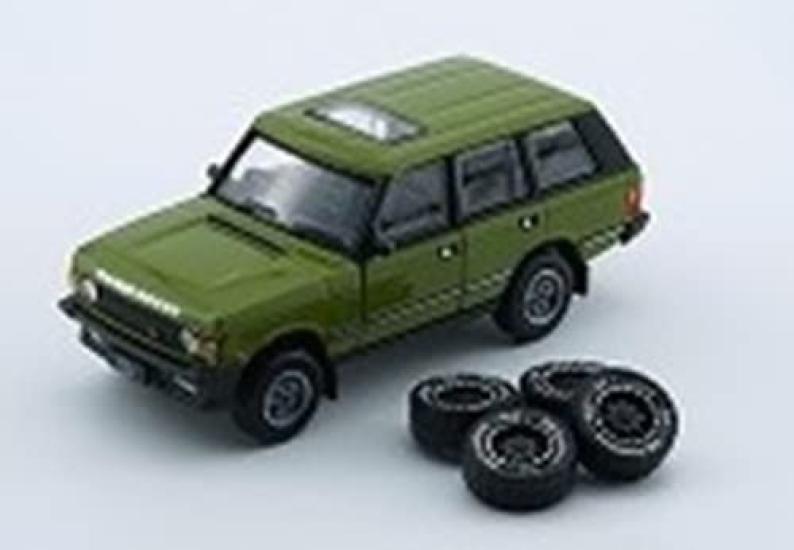 BM Creations Land Rover 92 Range Rover Classic LSE Классический зеленый RHD Масштабная модель 1/64 (64B0294)