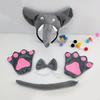Animal Dress up Kits Hairband, Tail, and Bowtie for Kids Birthday Parties