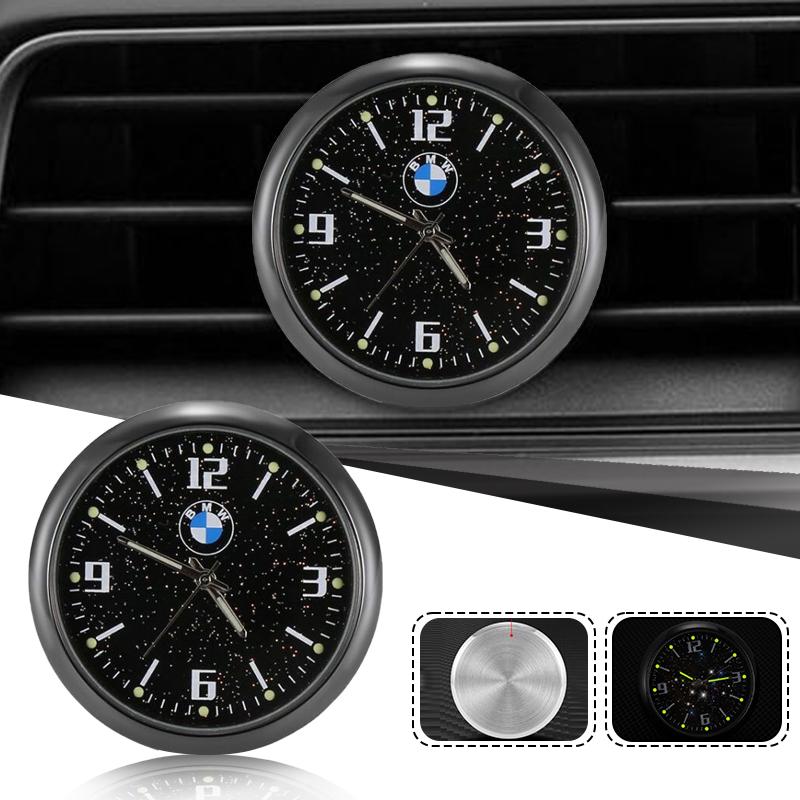 Car Electronic Clock Luminous Starry Sky Watches Quartz Watch For BMW M E46 E36 E34 F10 E90 F30 E60 F30 E53 E30 E92 E87 Sticker NU8