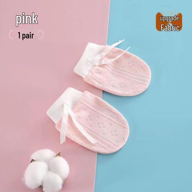 Осенне-зимние варежки и носки для новорожденных против царапин