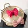 Kitchen Pot Clip Anti Scald Non-slip Handle Cover Creative Cooking Oven Glove Pot Clip Kitchen Gadgets Bow Shape Design Bowknot