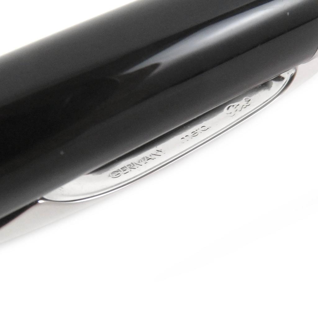 Very Good MONTBLANC Ballpoint pen black Precious resin mens Used