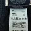 Отличный Шарф HERMES Tri-Maillon Кожаный Chaine d'Ancre Вязаный кашемир Б/у