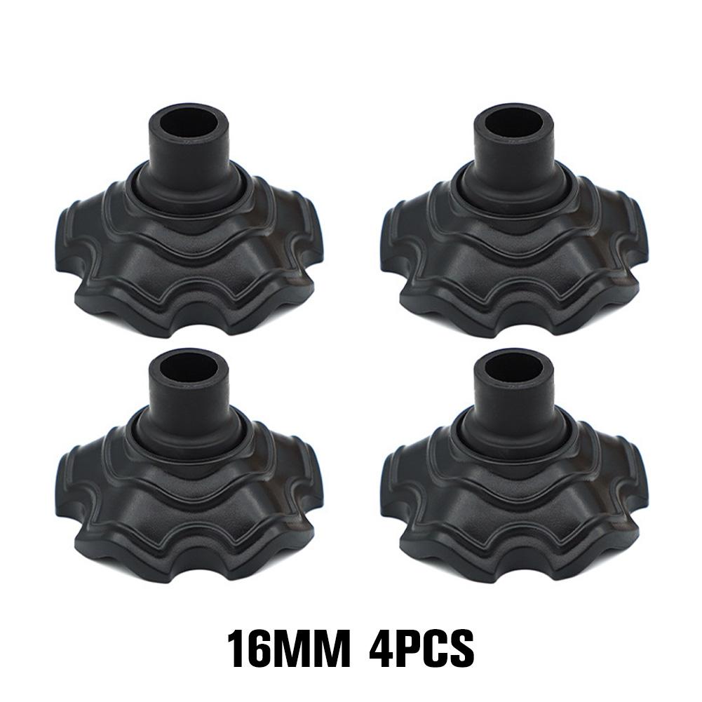 4PCS Outdoor Camping Moon Chair Foot Covers Anti-Slip and Anti-Sink Rotatable Foot Pads Camping Accessories