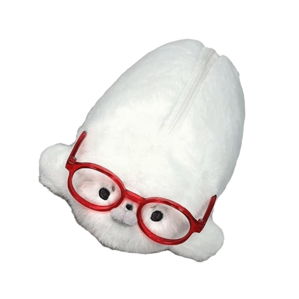 Animal Seal Doll Pen Pouch Large Capacity Stationery Storage Bag Little Seal Pencil Case  Daily Use