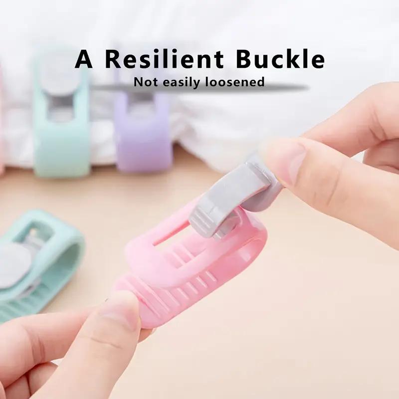 2/4/6/12 шт. зажимы для простыней в спальню держатель для одеяла нескользящий зажим для одеяла занавеска одеяла зажим для пододеяльника застежка фиксатор устройство