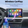 Беспроводной автомобильный адаптер CarPlay 2-в-1, USB-автоконвертер, Plug and Play, совместим с проводными автомобильными системами Apple CarPlay