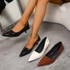 Beautiful Single Shoes Women's Skirt New Black Commuter Shoes Pointed Stiletto High Heels Bridesmaid Shoes Women