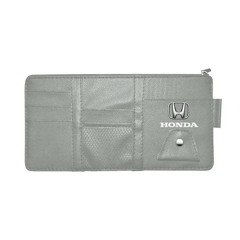 2025 Hot Car Sun Visor Point Type Multi-function Storage Bag Car Accessories For Honda Civic Accord Crider City XRV CRV HRV Insp