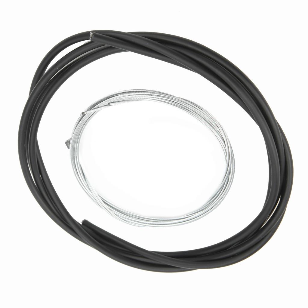 Комплект тросов тормоза и переключения велосипеда, комплект рубашек тросов переключения и тормоза велосипеда