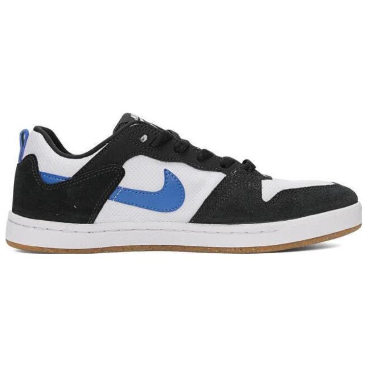 Nike Детские кроссовки Alleyoop SB GS White Black Team Royal Gum-Light-Brown CJ0883-104