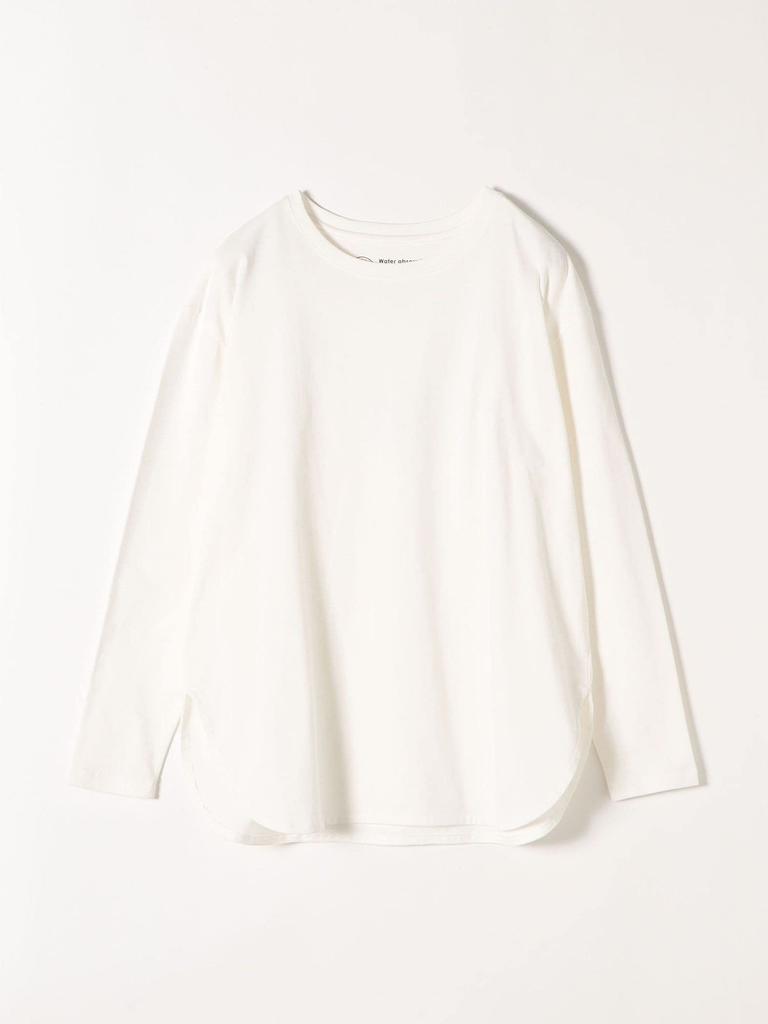 Ships Any Moisture-Wicking, Quick-Drying Round Hem Long Sleeve Wide Tee 722000035 White One Size