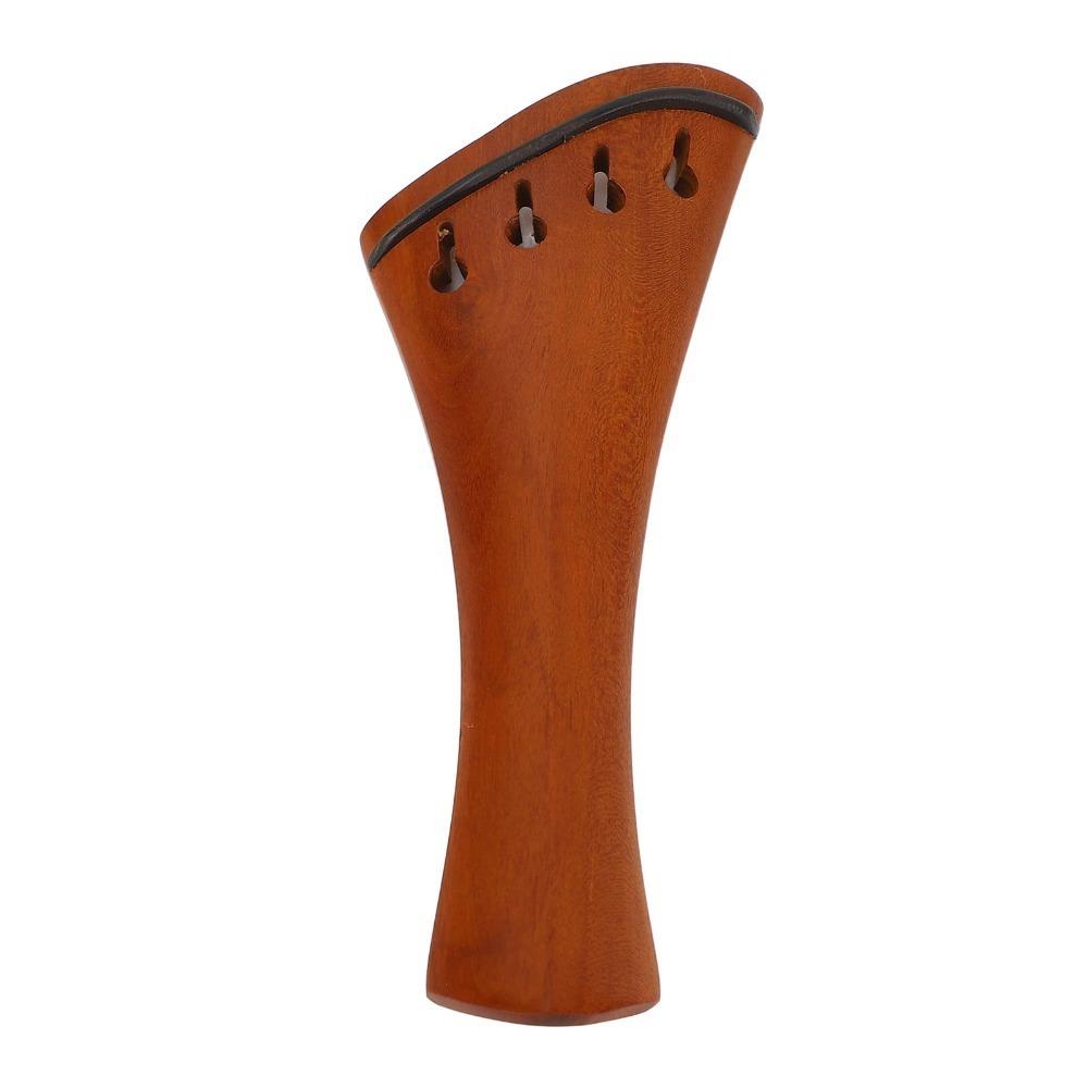 Jujube Wood Fiddle Tailpiece Wood Color Violin Accessories Premium Violin Tailpiece For Violin