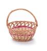 Easter Wicker Basket With Openwork For Blessing Food