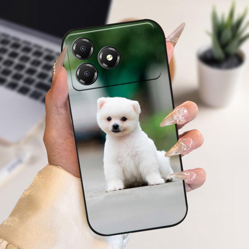 Чехол для телефона ZTE Blade A36 BladeA36 Модный Мультяшный Мягкий Силиконовый Задний Чехол из ТПУ Для Nubia A36 4G Z2472 Защитная Крышка для Камеры