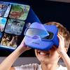 Новый 3D стереоскопический просмотрщик игрушка с 6 катушками, красный цвет, портативный 3D View-Master Видоискатель