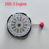 Original Quartz Watch Movement 2105 with Date At 3-6 O'clock, Three-Hand Movement