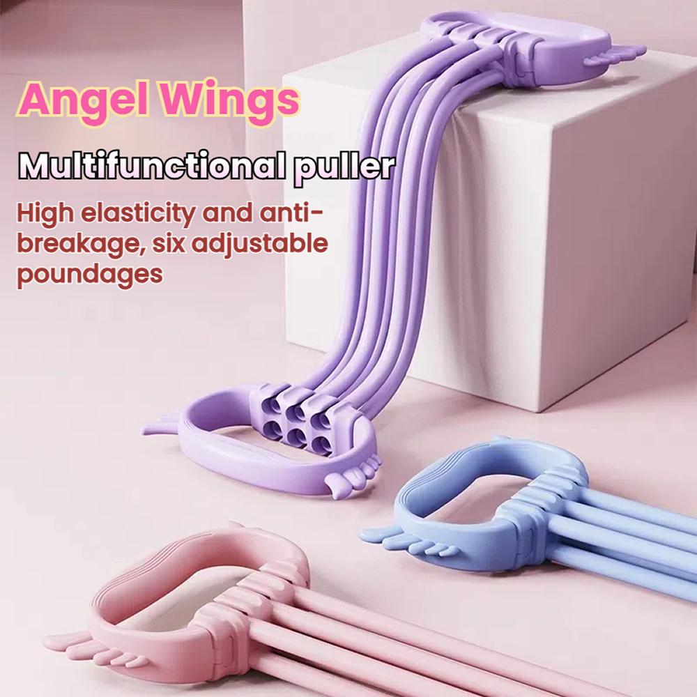 Крылья ангела 6-скоростная эластичная лента, эластичная веревка для растяжки для йоги