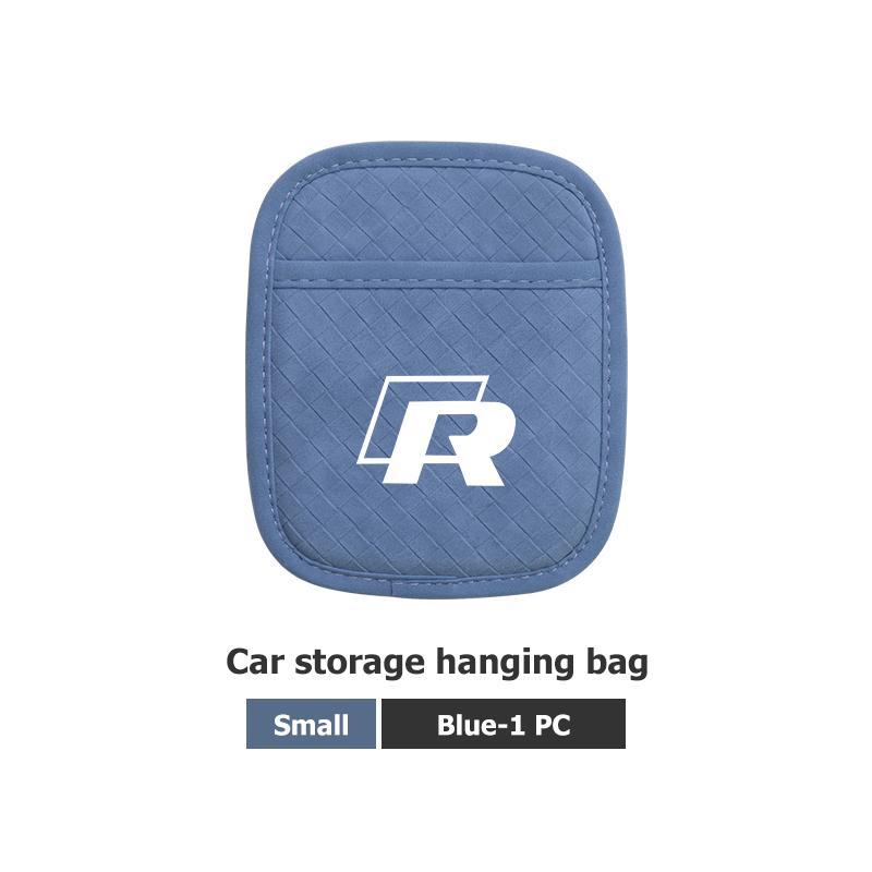 TMBCU1 For Volkswagen VW Car Seat Back Storage Pocket Adhesive Type Keys Card Organizer Golf Polo 4 5 6 Passat B5 B6 B7 CC Jetta Tiguan