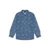 MONOGRAM 24FW Джинсовая рубашка Унисекс Индиго 3ADRM0244-50INS