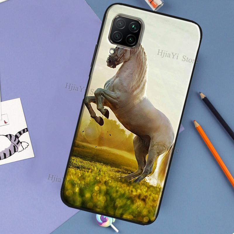 Horse Animal Case For Huawei P60 P40 P20 P30 Pro Nova 5T 9 P Smart Honor X8 X9a 50 70 Magic 5 Lite Cover