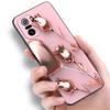 Love Rose Gold Style Phone Case For Xiaomi Mi 10T 11i 11T Note 10 11 Lite NE F1 POCO F3 M3 X3 GT NFC M4 X4 Pro 5G Black Cover