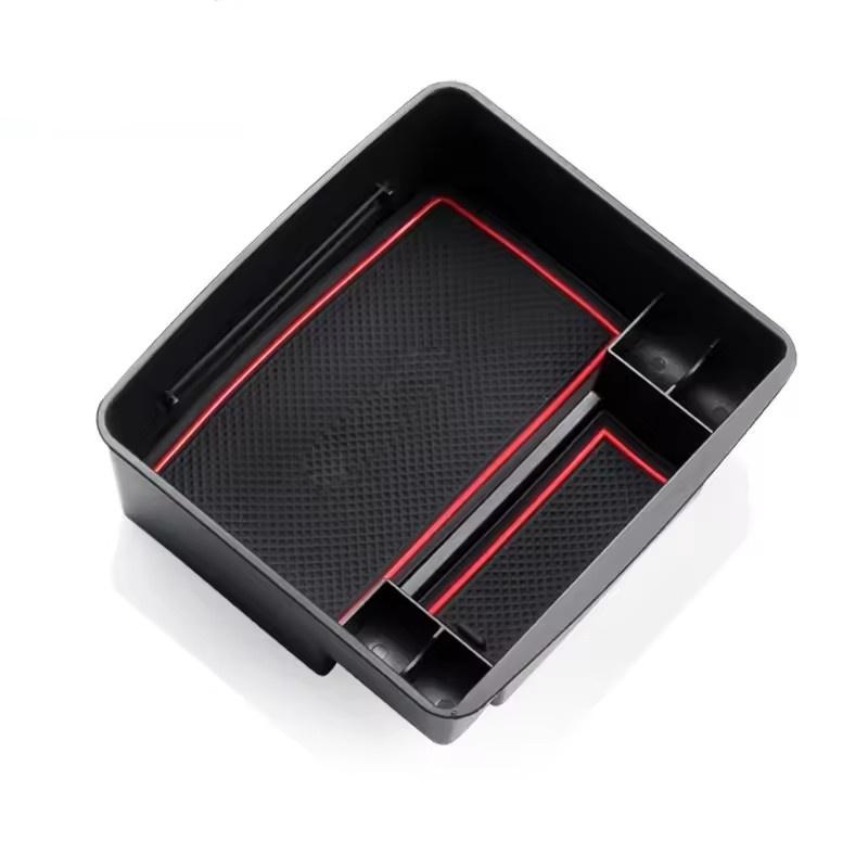 Для Toyota Land Cruiser Prado 150 FJ150 Авто Подлокотник Бокс Органайзер Лоток для хранения Монет Аксессуары для интерьера автомобиля Черный