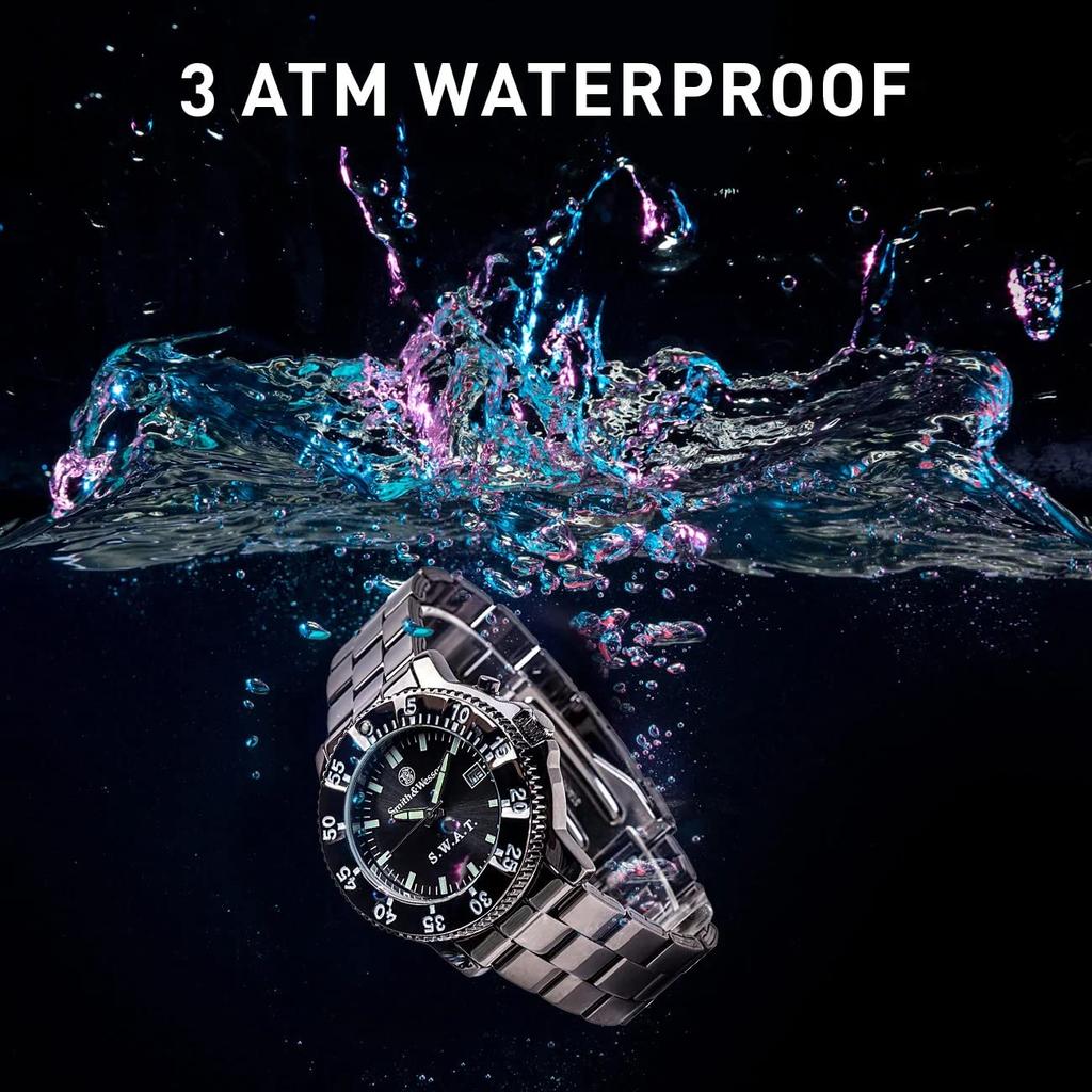 Smith Wesson Smith Wesson военные часы SWAT WATCH BLACK & & SWW-45M [предмет]
