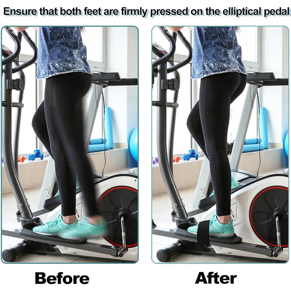 6 шт. регулируемые педальные ремни для тренажера для тренировки ног, фитнес-ремень