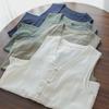 Men's Retro V-Neck Linen Vest - Breathable Summer Style