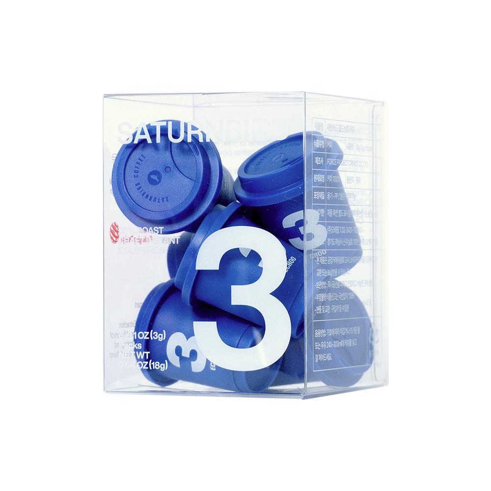 Saturnbird Cold Brew Coffee Number Series 3g 6 pcs Medium
