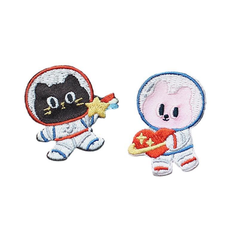 Патч Galaxy Universe Звездное небо Вышивка Тканевая наклейка Мобильный телефон Ежедневник Декоративная наклейка Одежда Брюки Заплата от дырок Наклейка