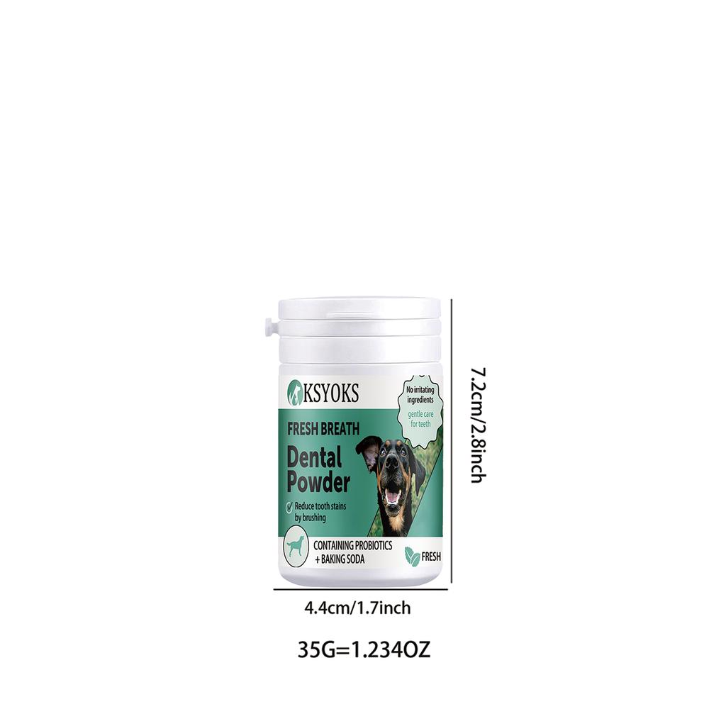 Pet Tooth Powder Has No Harmful Additives, Gently Cleans Without Harming Pets, and Is Suitable for Long-term Daily Use