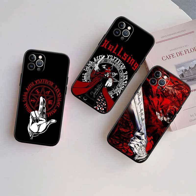 Чехол Hellsing для Samsung Note 20 10 S25 Plus Ultra Lite FE M20 M21 M30 M31 M51 A11 A26 A51 A52 A53 A56 A70 A71 A72 A73