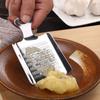 Manual Stainless Steel Ginger Grater Wasabi Grinding Plate Crusher Vegetable Garlic Peeler Portable Garlic Press Kitchen Tool