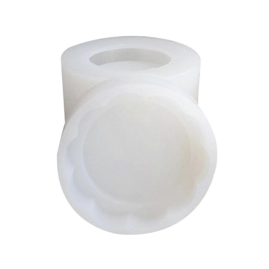 Storage Box with Lid Silicone Mold Melt Aromatherapy Making Cupcake