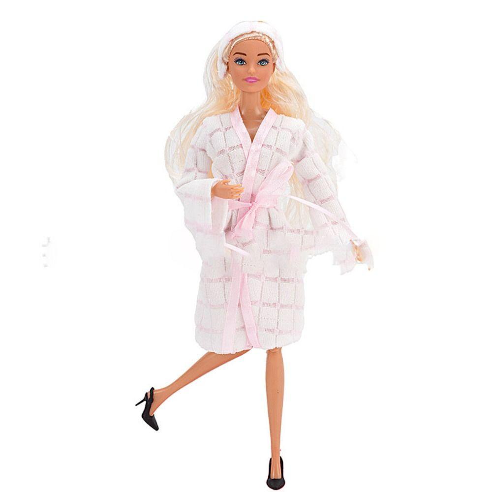 Sleep Wear Doll Bedroom Pajamas Sexy Clothes Summer Night Dress Nightly Sleeping Outfit 30cm Doll