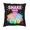 Nordic Style Bingo Queen Bingo Player Paper Game Cushion Covers xcm Velvet Pillow Case Car Square Pillowcase Home Decorative