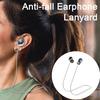 Ремешок для наушников против потери для установки Удобный Водонепроницаемый Легкий в носке Силиконовый шнурок для наушников на шею