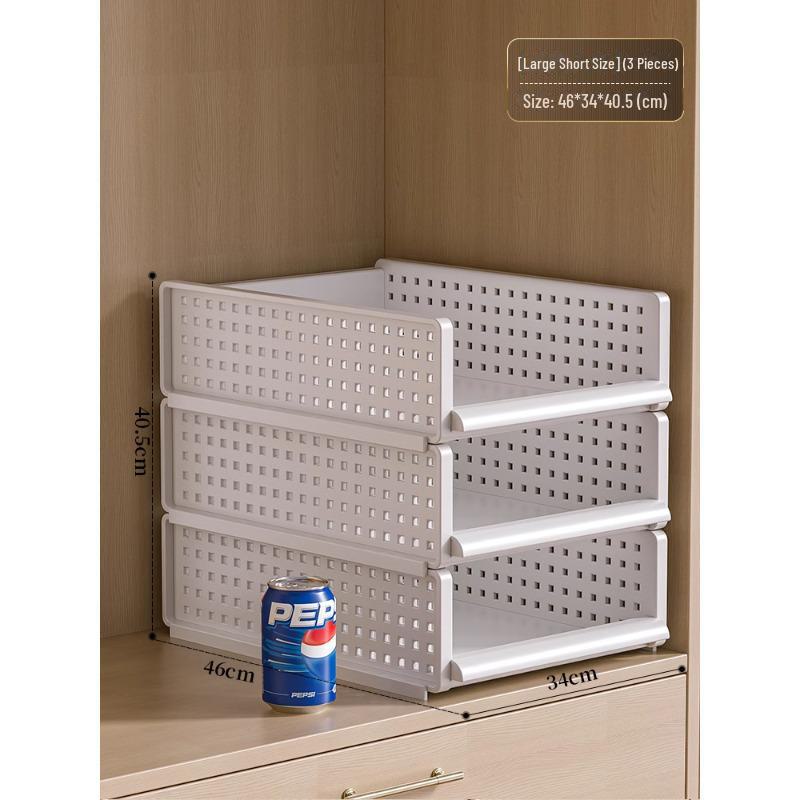 Wardrobe Partition Board: Adjustable Drawer-Style Clothes Organizer for Bedroom Storage