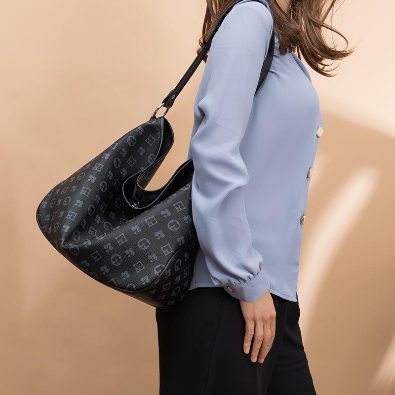 Сумки Женские сумки Новые модные женские сумки-ведра На плечо большой вместимости Универсальные сумки-мессенджеры