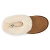 UGG Comfortable Lightweight Rubber Sole Odor Resistant Antibacterial Closed Toe Slippers Women Slippers Chestnut 1115134-CHE