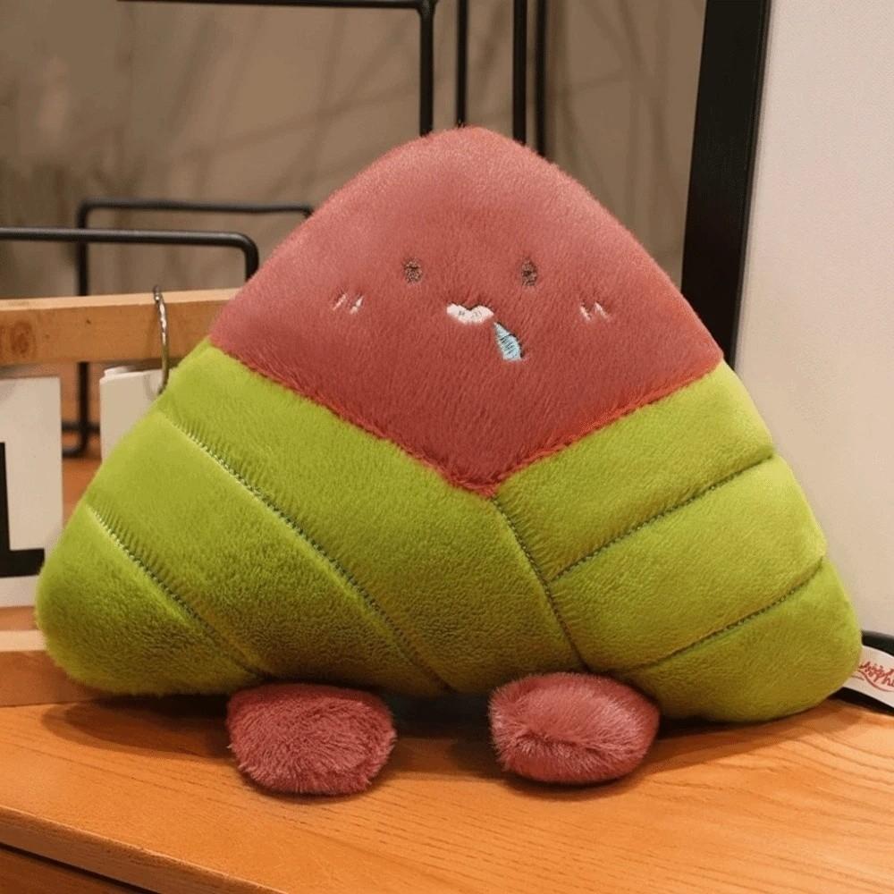 Ultra-Soft Velvet Cartoon Zongzi Plushie Dragon Boat Festival Doll  Bedside Comfort Toy