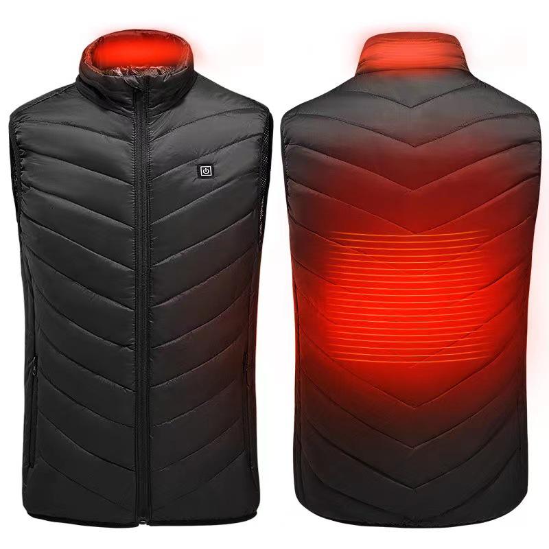 Unisex Smart Electric Heating Vest - Full Body, Constant Temperature