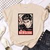 Berserk топ женская летняя футболка девушка манга харадзюку дизайнерская одежда