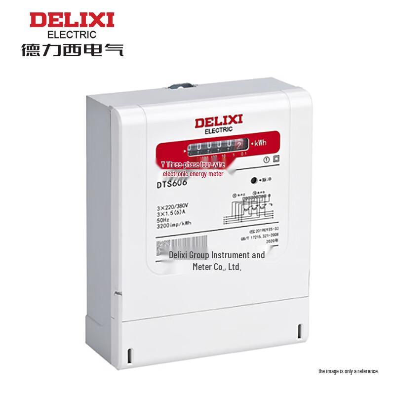 DELIXI Electric DTS606 Three-Phase Electronic Energy Meter