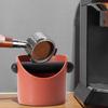 Coffee Knock Box Non-slip Rubber Base Shock-absorbent Barista Espresso Grounds Container Dump Bin Bucket Kitchen Cafe Supplies