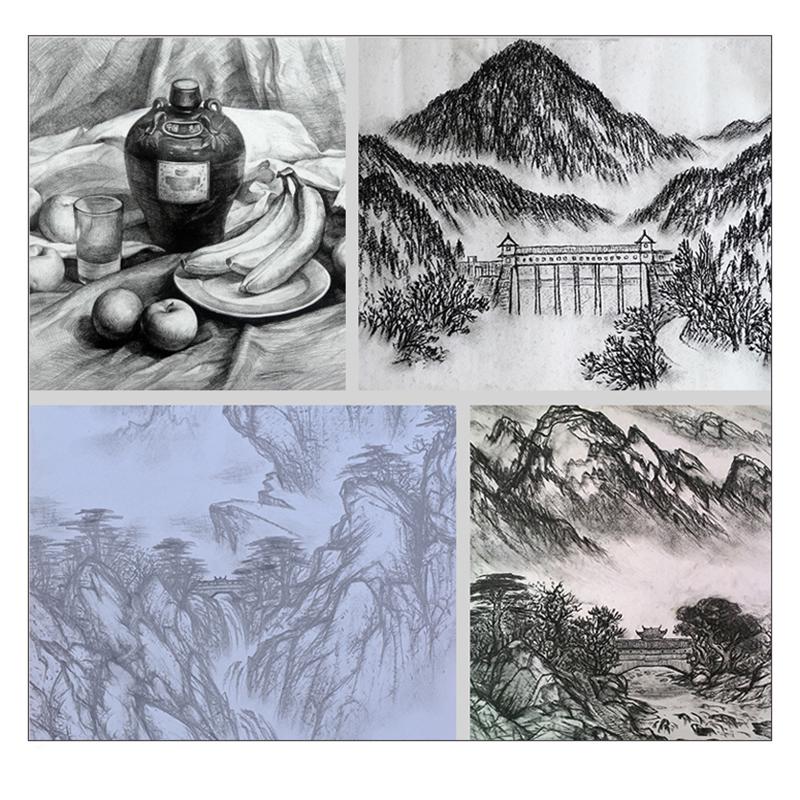 Улучшенный набор из 12 профессиональный карандашей ( жесткий, средний,мягкий) для рисования