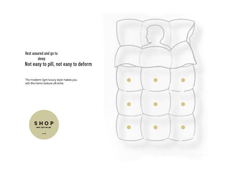 Утолщенное зимнее одеяло из овечьей шерсти и кораллового флиса – Теплое хлопковое постельное белье для односпальной кровати в общежитии