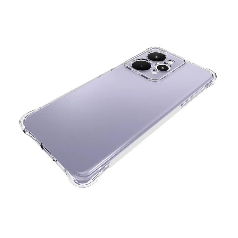 For Realme 15 Pro 5G Case WANLONFENG WL Series 2.0mm TPU Phone Cover with Tempered Glass Film